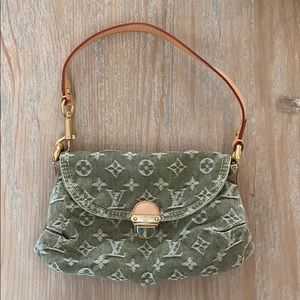 LOUIS VUITTON Denim Mini Pleaty ‘green’